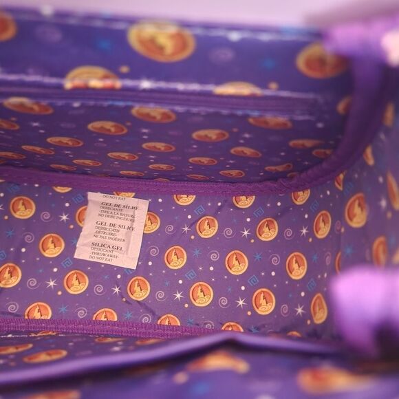 NWT Loungefly Disney Hercules Muses Clouds Lavender Purple Crossbody - Picture 3 of 4